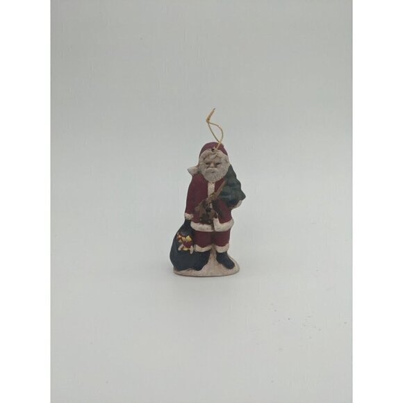 13 PC Lot Of Hand Painted Porcelain Christmas Ornaments. - Picture 12 of 13